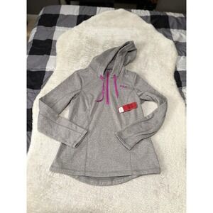 New Fila Womens Gray Pullover‎ Hoodie Sweater Size Medium NWT